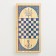 NARDS "SARRUST", wooden board 60 x 60 cm, with a field for playing checkers