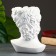 Vase "David's head" White