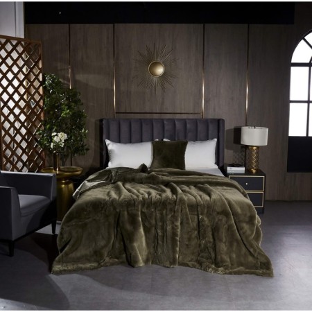 Pillowcase "Richard", size 45x45 cm, coffee color-1