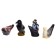 A set of figures "Studying birds"