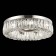 Ceiling Ceiling ST LUCE. SL1226.102.08. Rifrazio. 8x40 W, E14, 61.5x61.5x15 cm, Nickel color