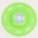 Flying saucer "Figure" light green, 20 cm