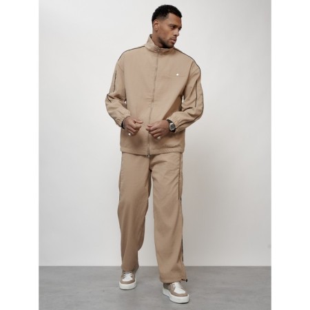 Sports suit men's, size 52, beige color-8