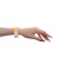 Paper control bracelet "Orange neon" Tyvek 100 pieces