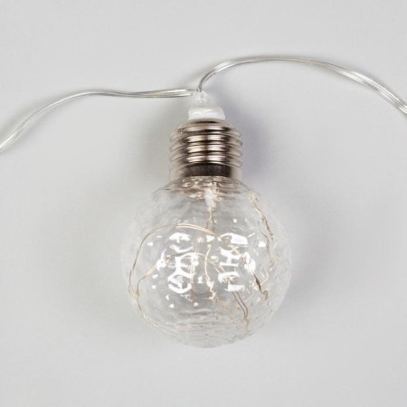 Garland “thread” 3 m with nozzles “ball bulbs”, ip20, transparent thread, 80 LED, glow warm white, 8 modes, 220 V-4