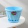 Pot for flowers with the Podon "Noble", 1 L, D = 14 cm, Blue Color