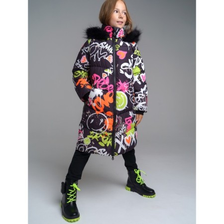 Coat for a girl, height 146 cm