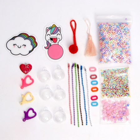 Set for creativity "Decorate a keychain. Unicorn"-2