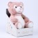 Soft toy "Little Friend", bear, pink color