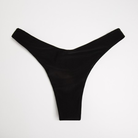 Female women's swimming trunks minku bikini, black color, size 44-8