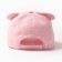 Cap for girls minku "cat" color pink, river 52