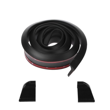 Car spoiler, 4.5 × 150 cm, black