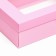 Gift folding box, packaging, "pink", with a window of 30 x 20 x 9 cm