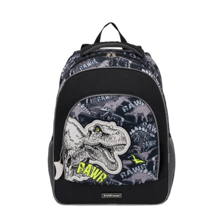 School backpack Erich Krause Ergoline 15l, 39 x 28 x 14 cm, ergonomic back, Dinosaur Park 51606-2