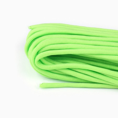 Paracord 550, neon - green, d - 4 mm, 10 m-2