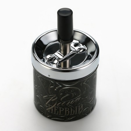 Blessed ashtray “always the first”, 6.5 x 12 cm.-2