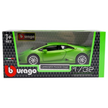 BBURAGO Lamborghini Huracán Coupé, Die-Cast, 1:32, Green color-6