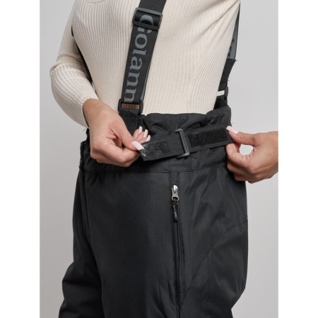 Semi -combinezone ski insulated female winter, size 46, black color-13