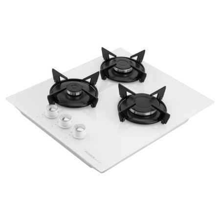 Honing surface Homsair HGG431WH, gas, 3 burners, white-7