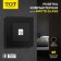 Single Single Tot Matte Glass, hidden, glass, black