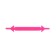 A set of shoes for shoes, 6 pcs, silicone, flat, 13 mm, 9 cm, pink neon color color