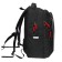 School backpack, 40 x 27 x 20 cm, Grizzly, ergonomic back, laptop department, black