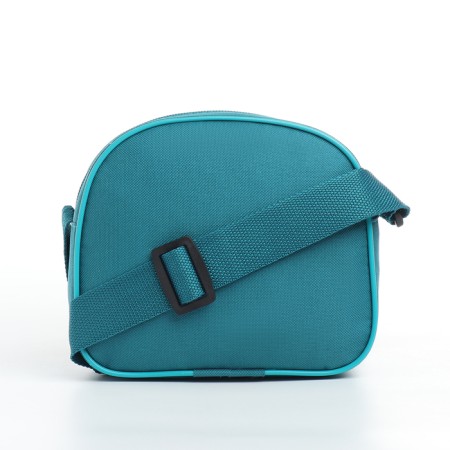 Bag's bag on a zipper, adjustable belt, green color-1