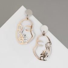 Earrings Metal 