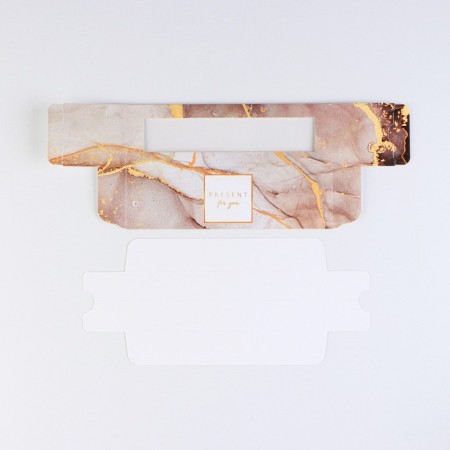 Box for Makarun, confectionery packaging "Present", 18 x 5.5 x 5.5 cm-3