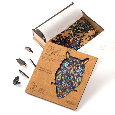 Figure puzzle "owl" s-6