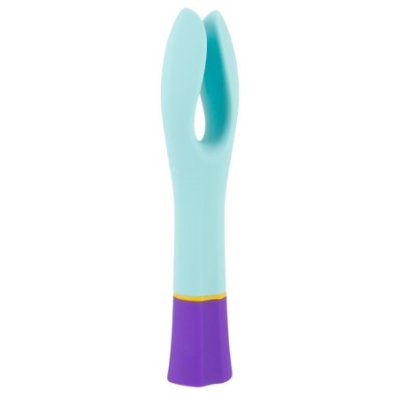 Bunt vibrator. Double, 18.2 cm, blue
