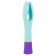 Bunt vibrator. Double, 18.2 cm, blue