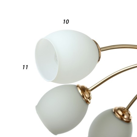 Ninel chandelier 8x60W E27 gold 65x65x22cm.-3
