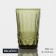 Glass glass Magistro "La-Channel", 350 ml, green color