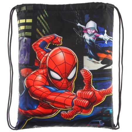 A bag for shoes 420 x 350 mm, spider-person (soft polyester, density 210d)-2