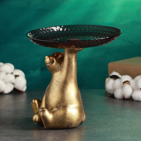 Steel for the little things "Bear", 18 × 20 cm, bronze-2