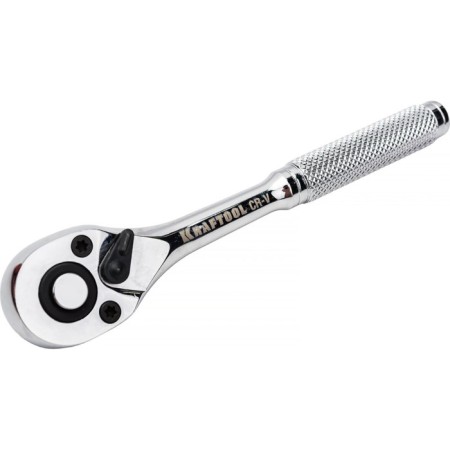Трещотка KRAFTOOL "EXPERT" 27793-1/4, Сr-V сталь, 72 зубца, 1/4"-2