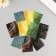 Cardboard "Snow Skin" set 10 pcs (5 types) 4x6 cm