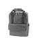 Bag-rhukesak B2750-05110, gray color, artificial leather, 27x13x35 cm
