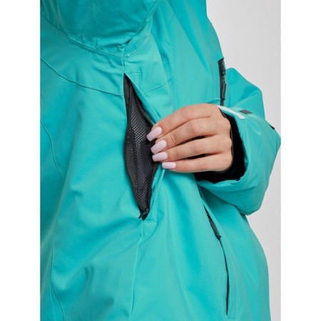 Ski costume female, size 54, green color-8