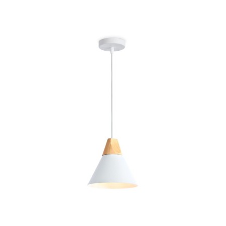 Lighting Lamp in the style of Ambrella Light, TraDitional, TR8195, E27, white, light wood-1