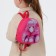 Baby backpack on lightning, pink color