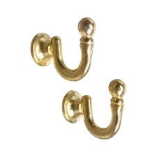 Hook for curtains ks003, one -rod, color gold