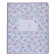 Notebook 12 sheets in the slanting line "Unicorn", cover coated cardboard, foil embossing, mix