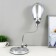 HELP lamp NE-301-E27-15W-S, E27 15W, silver color