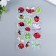 Stick plastic volumetric "butterflies and insects" mix 10x20 cm