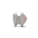 Vibrator Mystim Heart´s Desire, 6.2 cm, white