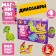 Gypsum magnets for painting "dinosaurs"