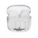 Wireless headphones Pro13, TWS, inserts, BT 5.0, 30/180 mAh, transparent, white