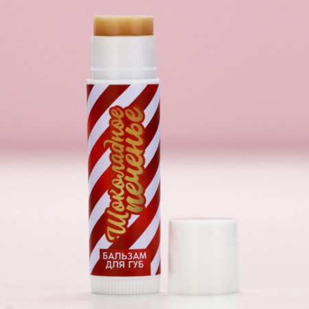 Lip balm, 10 g, aroma of chocolate cookies, pure happiness-2